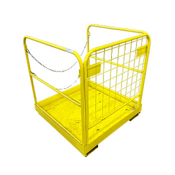 		Used 36"D x 36"W Forklift Safety Work Platform 