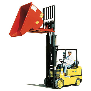 		2 1/2 Yard Self-Dumping Hopper, 2000 lb. Capacity 