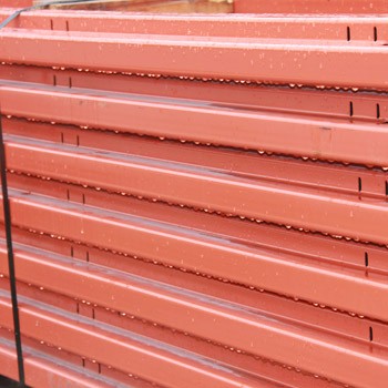 96” x 3 1/2” Used Teardrop Pallet Rack Beam- New Style 96” x 3 1/2” Used Teardrop Pallet Rack Beam- New Style