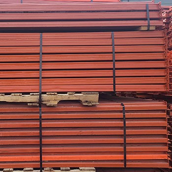 101 7/8" x 4 1/2" Used Teardrop Pallet Rack Beam- Old Style