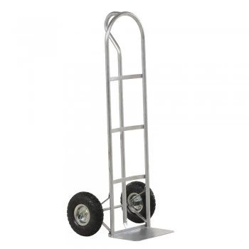 P-Handle Hand Truck - 500-lb. Capacity - Rubber Wheels
