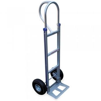 Aluminum P-Handle Hand Trucks - 500-lb. Capacity - Pneumatic