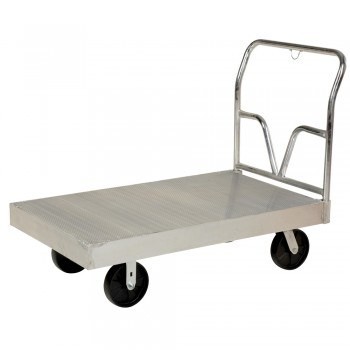 48x24" Heavy-Duty Extruded Aluminum Platform Trucks - 4800-lb. Capacity