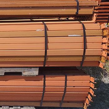 96" x 3 1/2" Used Ridg-U-Rak Beam