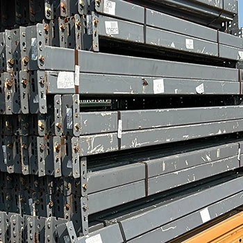84" x 3" Used Teardrop Pallet Rack Beam- New Style