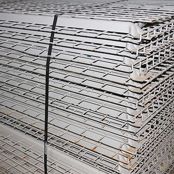 62" x 46" Used Wire Deck - Single Waterfall - Universal