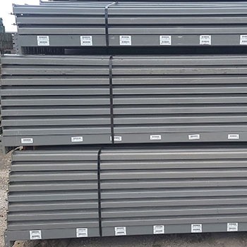 106” x 4” Used Teardrop Pallet Rack Beam- Old Style 106” x 4” Used Teardrop Pallet Rack Beam- Old Style