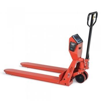 48" Long Forks - 27-1/2" Scale Pallet Trucks - Pallet Truck with Scale and Printer