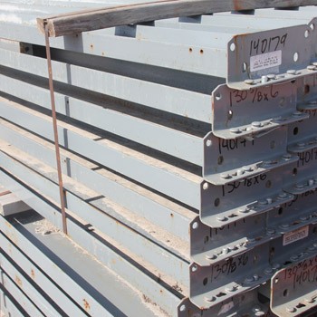 132” x 4” Used Teardrop Pallet Rack Beam- Old Style 132” x 4” Used Teardrop Pallet Rack Beam- Old Style