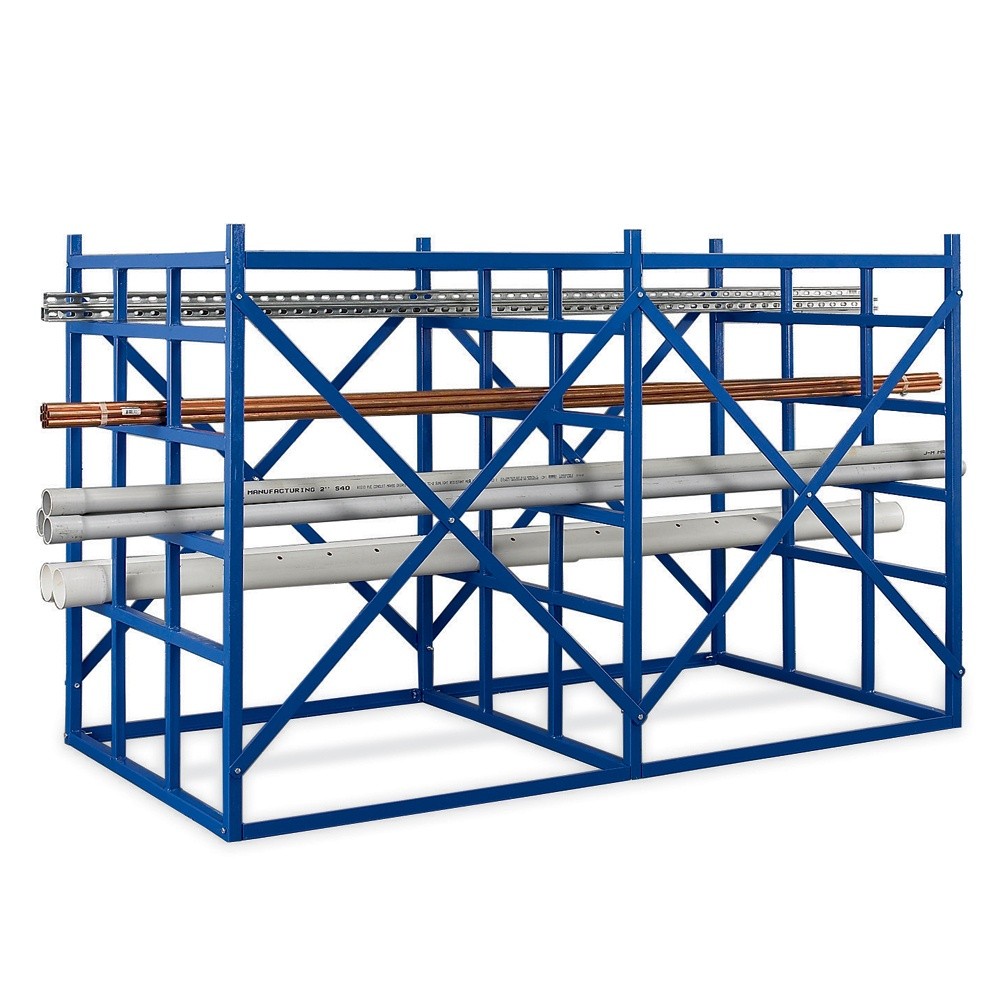 48x48x60” - Long-Bar Horizontal Rack - ADD-ON