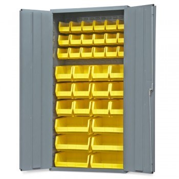 36"x18"x72" 18" Deep Bin Cabinet
