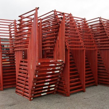 50" x 48" x 70" Used Nestable Stack Racks