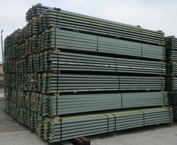 168" x 5 1/4" Used Teardrop Pallet Rack Beam