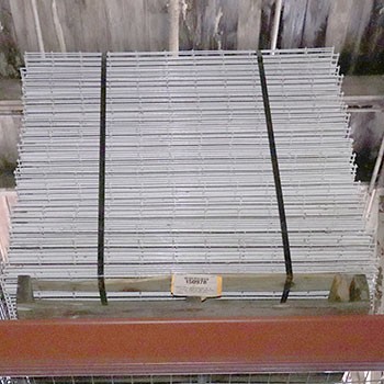 48” x 46” Used Wire Deck - Drop In - 1 5/8” Step 48” x 46” Used Wire Deck - Drop In - 1 5/8” Step