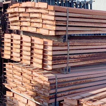 101 3/4" x 3" Used Structural Beam