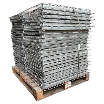 36" x 54" Used Wire Deck - Drop In - Full Step - Pallet of 40