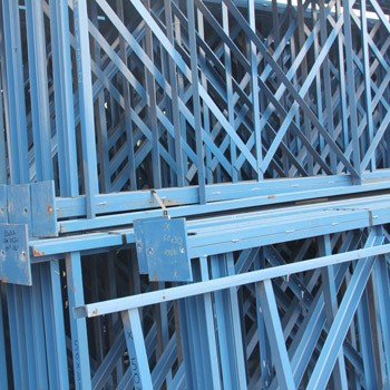 50" x 312" Used Structural Pallet Rack Upright