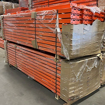 120" x 5 1/2" Teardrop Pallet Rack Beam- New Style