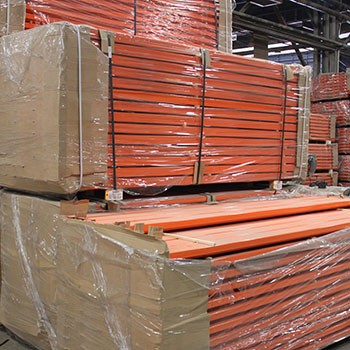 108" x 5" Teardrop Pallet Rack Beam- New Style