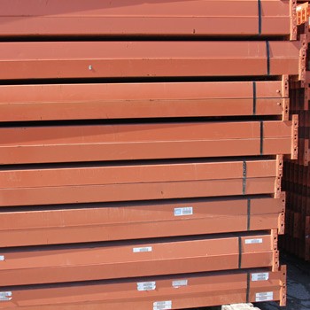 112” x 4 1/4” Used Teardrop Pallet Rack Beam- New Style 112” x 4 1/4” Used Teardrop Pallet Rack Beam- New Style