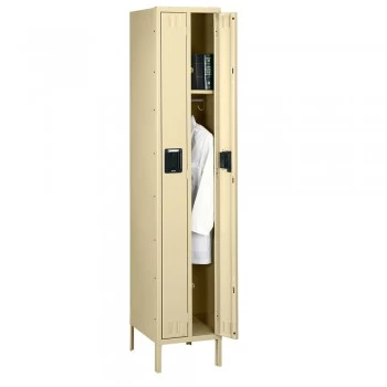 7-1/2 x18x72” Openings - Duplex Two-Person Locker - With 6