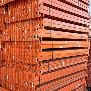 96” x 3 1/4” Used Teardrop Pallet Rack Beam- Old Style 96” x 3 1/4” Used Teardrop Pallet Rack Beam- Old Style