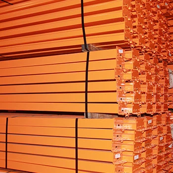 96" x 3 3/4" Teardrop Pallet Rack Beam- New Style