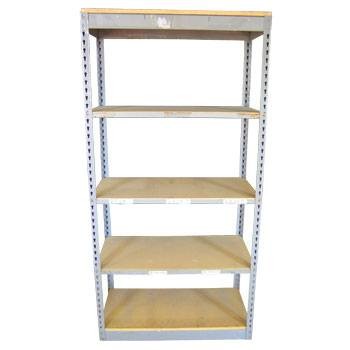 18" x 36" x 72" Used Rivet Shelving Starter- 5 Shelf