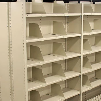 12" x 42" x 72" Used Closed Shelving Starter- 5 Shelf