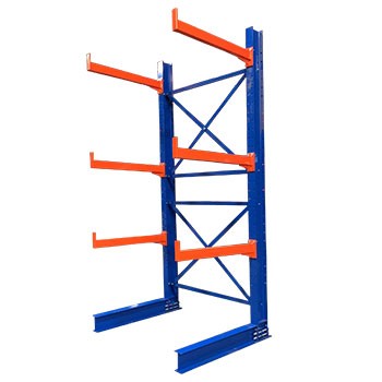 144" x 48" Single Sided Cantilever Starter Bay- (3) 48" Arm Levels