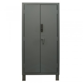 36"x24"x78" Access Control Cabinet- Two Solid Doors