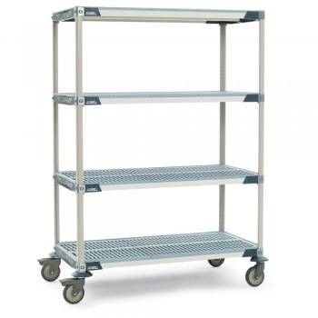 68"H MAX i Shelf Trucks with Microban Finish