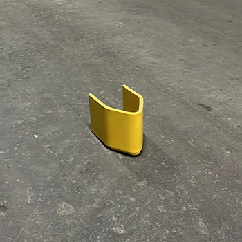 4” x 3 1/4” Bullnose Column Guard - Floor Mount 4” x 3 1/4” Bullnose Column Guard - Floor Mount