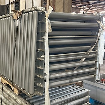 Used Gravity Roller Conveyor 33 1/4"W x 120"L