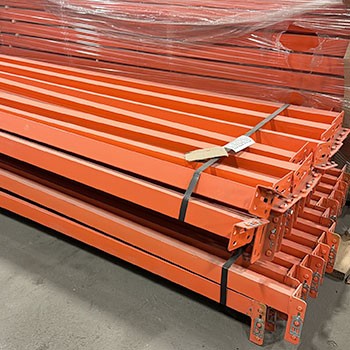 96” x 2 1/2” Teardrop Pallet Rack Beam- New Style 96” x 2 1/2” Teardrop Pallet Rack Beam- New Style