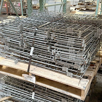 34" x 9" Used Wire Divider