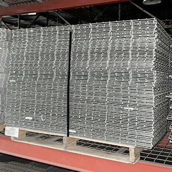 48" x 48" Used Wire Deck Panel - Galvanized