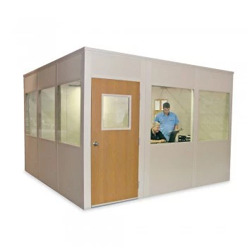 8x8' Versa-King Modular 4-Wall Office