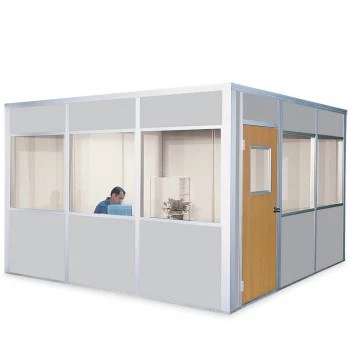 Pivot-Lock 4-Wall Building - 1-3/4" Thick Walls - 20x20' - 8'H