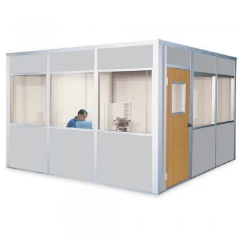Pivot-Lock 4-Wall Building - 1-3/4" Thick Walls - 20x10' - 8'H