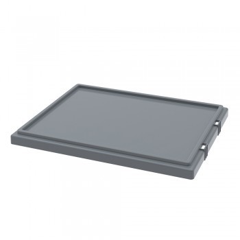 Lid for Stack and Nest Tote Boxes - Fits Tote Boxes 44194, 44386 - Carton of 6