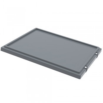 Lid for Stack and Nest Tote Boxes - Fits Tote Boxes 44500,44197 - Carton of 3
