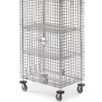 40-3/4"W x 27-1/4"D x 68-1/2"H 800-Lb. Capacity qwikSLOT Security Trucks