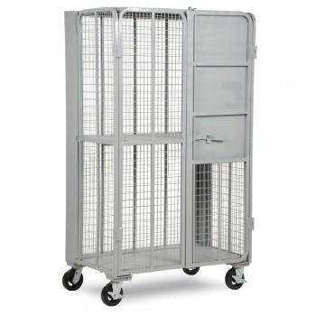 44"W x 27"D x 76-1/2"H Collapsible Security Truck