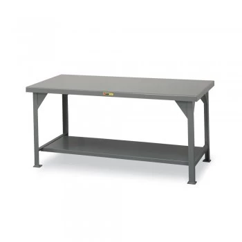 10,000-Lb. Capacity Workbench - 84x42" Top - Without Drawer - Fixed