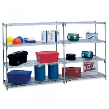 48x18x74" Super Adjustable 2 Shelving - Starter Units