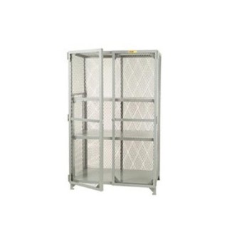 48x24x78" Storage Locker - With One Welded Shelf