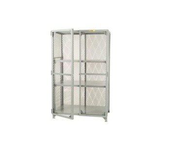 48x24x78” Storage Locker - With Two Welded Shelves 48x24x78” Storage Locker - With Two Welded Shelves