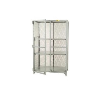 60x24x78” Storage Locker - With One Welded Shelf 60x24x78” Storage Locker - With One Welded Shelf