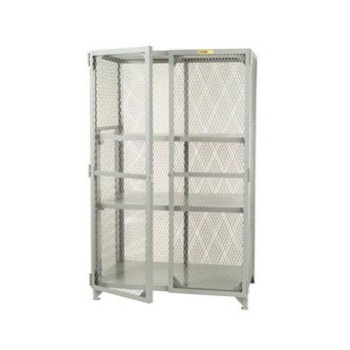 60x24x78" Storage Locker - With Two Welded Shelves